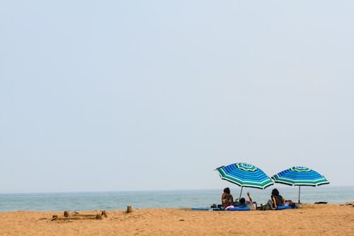 best beach umbrella for windy days