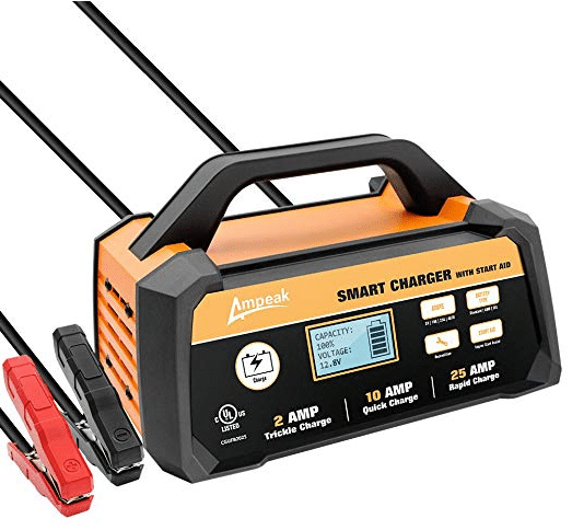 BLACK & DECKER 10-Amp Smart Car Battery Charger at