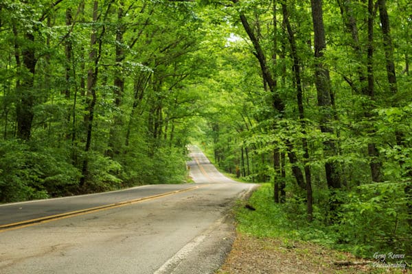 a scenic road in the state of arkansas